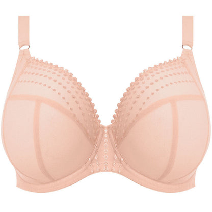 Elomi Matilda Underwired Plunge Bra - size 42 I - Purl Blush Pink - EL8900 PLH