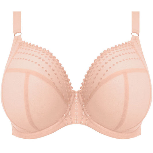Elomi Matilda Underwired Plunge Bra - size 42 I - Purl Blush Pink - EL8900 PLH