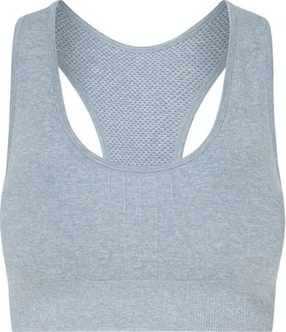 Naturana Seamless Knit Racerback Padded Sports Bra - 5041