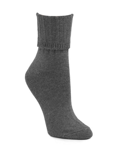 McGregor Woman's Classic Weekender Crew Socks - Dark Gray Heather - MGW201CC52003