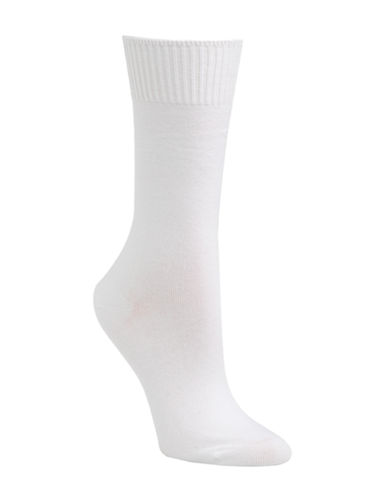 McGregor Woman's Combed Cotton Crew Socks - White - MGW201DR39001
