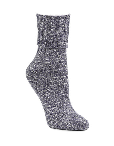 McGregor Woman's Classic Weekender Crew Socks - Blue Assorted - MGW201CC52009