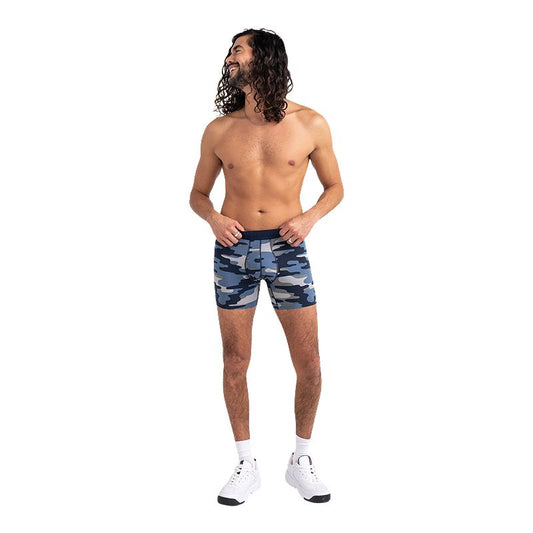 SAXX UNDERWEAR DropTemp Cooling Cotton Boxer Briefs - Small - SXBB44 TCB