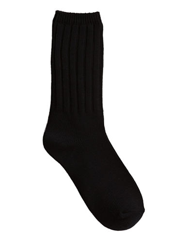 McGregor Woman's Classic Weekender Ribbed Socks - Black - MGW201CC52002