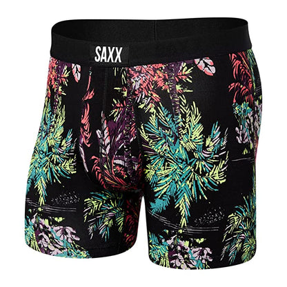 SAXX Underwear Vibe Boxer Brief XL - Midnight Tropics - SXBM35 MTR