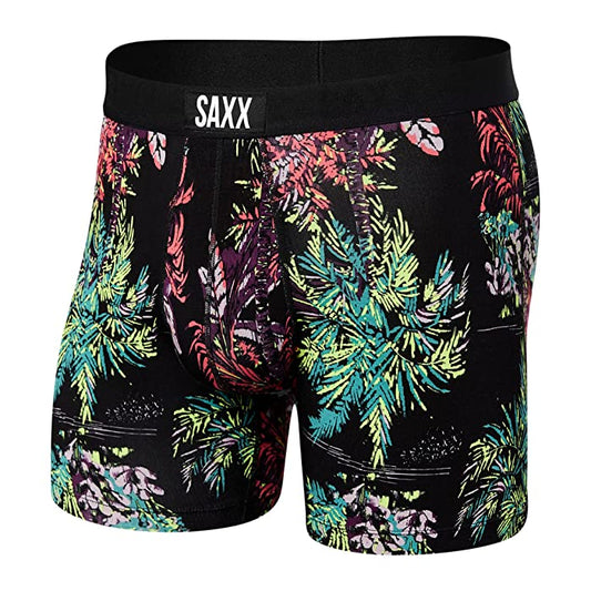 SAXX Underwear Vibe Boxer Brief XL - Midnight Tropics - SXBM35 MTR