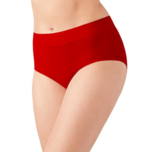 Wacoal At Ease Full Coverage Briefs - 2XL - Red - 875308 602