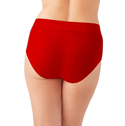 Wacoal At Ease Full Coverage Briefs - 2XL - Red - 875308 602