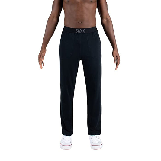 SAXX Men's 3six Five Lounge Pant - Black - Small - SXLP37B BLK