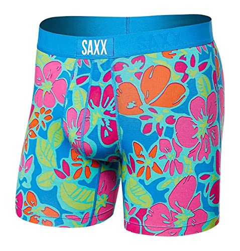 SAXX UNDERWEAR Vibe Boxer Brief - LG - Island Soul Multi