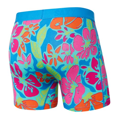 SAXX UNDERWEAR Vibe Boxer Brief - LG - Island Soul Multi