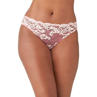 Wacoal Instant Icon Bikini - Medium - Bridal Rose/Crystal Pink - 843322 962