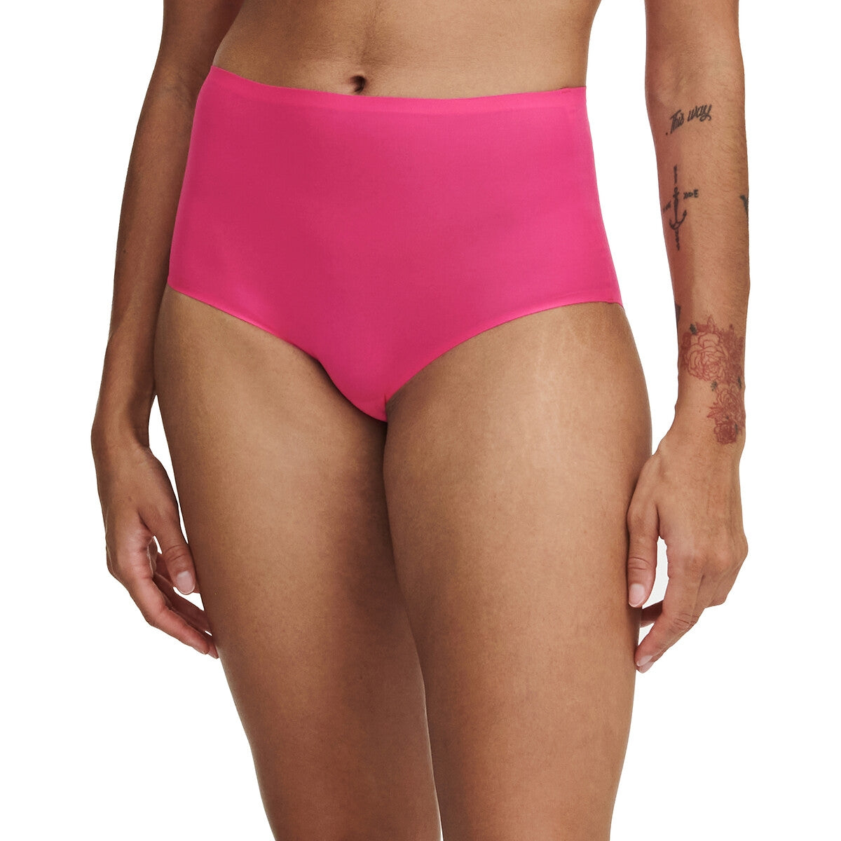 Chantelle High Waisted Brief - O/S - Pitaya Pink - C26470