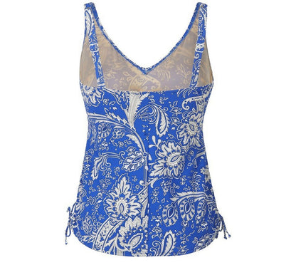Anita Malaika Tankini - Size 10 cup E - Gentian Blue - M3 8494