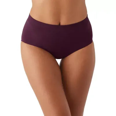 Wacoal B-Smooth Seamless Brief Medium - Dark Purple - 838175 568