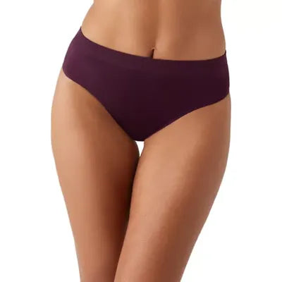Wacoal B-Smooth Seamless Hi-Cut Brief - Dark Purple - 834175  568