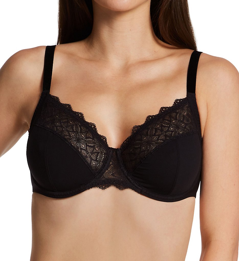 Simone Perele Escale Full Cup Bra - 38E - Black - ESC 1C1320  015