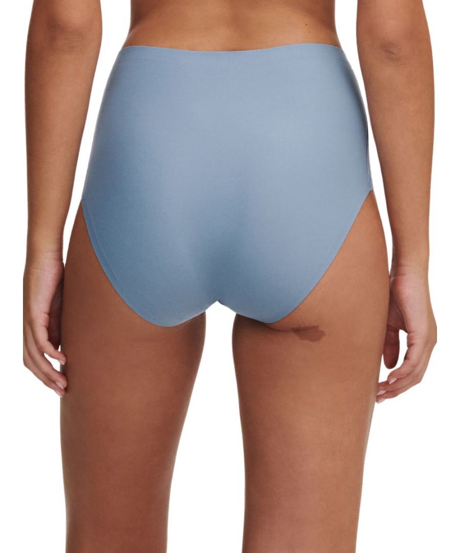 Chantelle SoftStretch High-Waist Plus Size Full Brief - Mist -  C11370