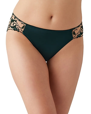 Wacoal Dramatic Interlude Bikini Panty - Green - Size XL - 843379 303