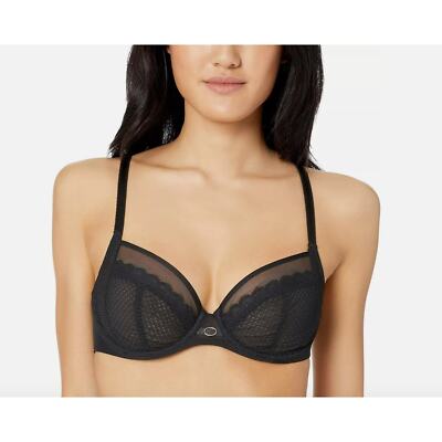 Chantelle Belle Lightweight Plunge Bra- Black - C10IND