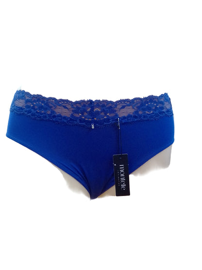 Montelle Intimates Lace Trim Brief Panties - 9004