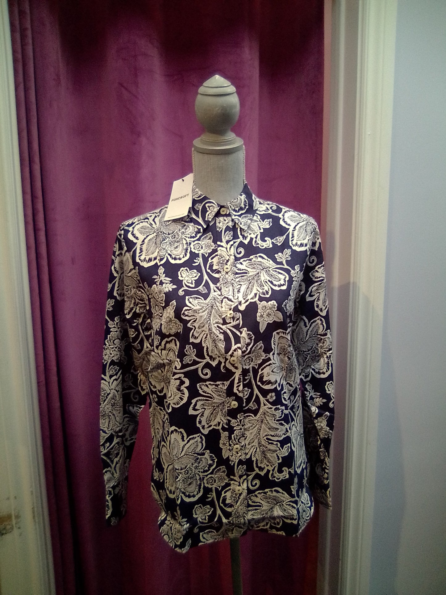 Foxcroft floral Print Dress Shirt