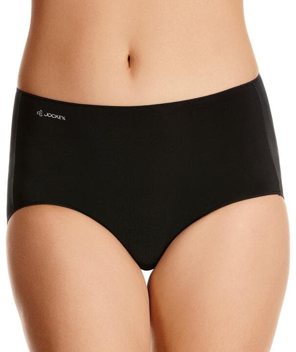 Jockey Women's No Panty Line Promise Hipster Briefs - Black - 7492