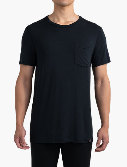 SAXX DropTemp Cooling V-Neck Undershirt - XL - Black - SXSV44 BLK