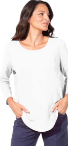 Escape High Low 3/4 Sleeve Tee