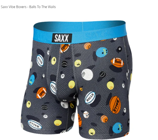 SAXX Men's Vibe Boxer Modern Fit - Small - SXBM35 WBA