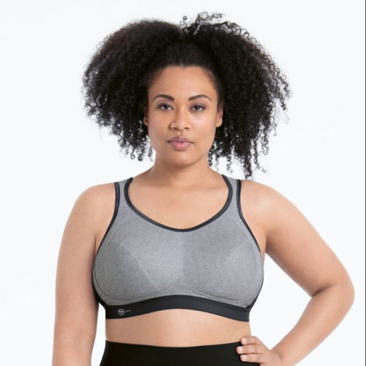 Anita Extreme Controle Sports Bra - Heather Gray - 5527