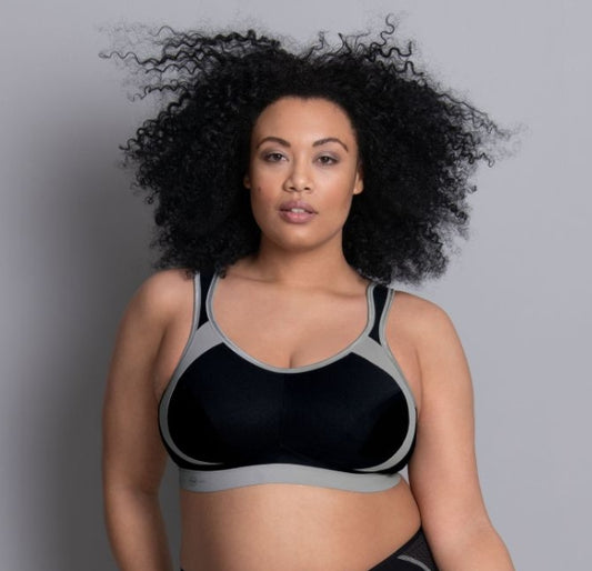 Anita Extreme Controle Sports Bra - 38 D - Black - 5527