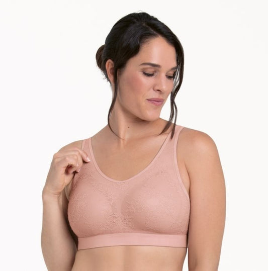 Anita Care Essential Lace Mastectomy Bra - Rosewood - 4700X