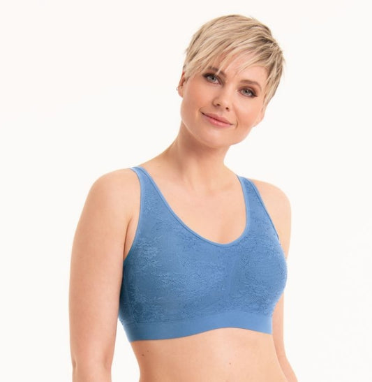 Anita Care Essential Lace Mastectomy Bra - Blue Heaven - 4700X
