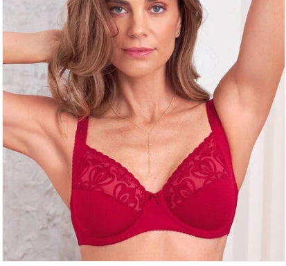 Felina Serenda  Lace Full Cup Bra - Garnet - 205294  585