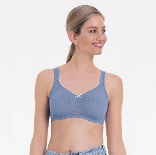 Anita Care LENI Post Mastectomy bra -Medium Blue - 5785X
