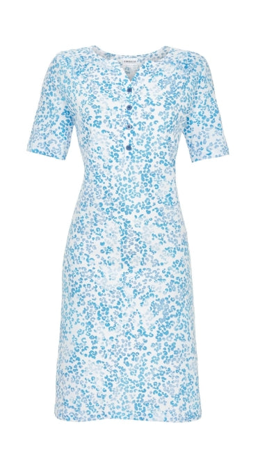 Ringella Nightdress - Blue Geo - 6211031