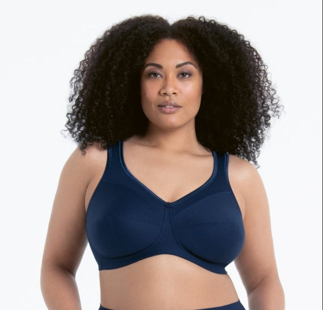 Anita Jana Non-Wired Comfort Cotton Bra - Maritime Blue - 5427