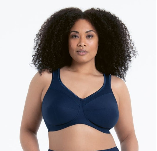 Anita Jana Non-Wired Comfort Cotton Bra - Maritime Blue - 5427