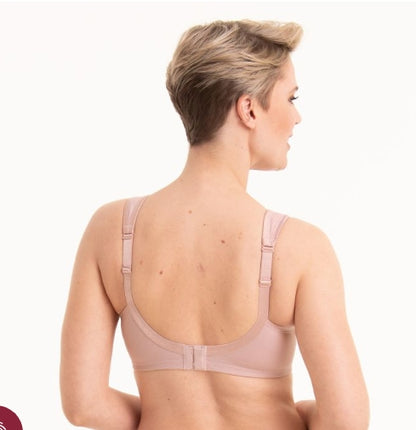 Anita JANE Non-wire Cotton Comfort Bra - Rosewood - 5427