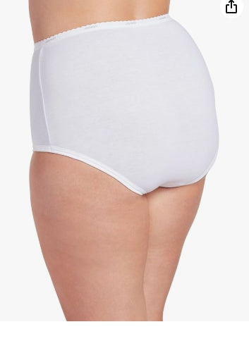 Jockey Classics Cotton Briefs 3-Pack - White - 7623