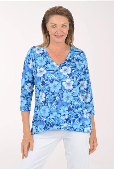 Tango Mango Criss Cross Tunic - T6200