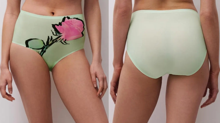 Chantelle Soft Stretch Brief - Cut out Rose - O/S - C11D70