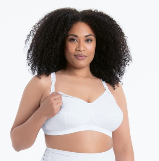 Anita Maternity MISS COTTON Wireless Nursing Bra - 40 I - White - 5051