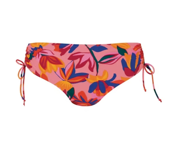 Anita Rosa Faia Ive Bikini Bottom - Size 6 - Neon Red - M2  8768-0