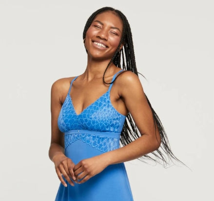 Montelle Modal Bust Support Chemise - Malibu - 9397