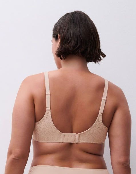 Chantelle Easy Feel Norah Spacer T-shirt bra -Golden Beige - C13FN3