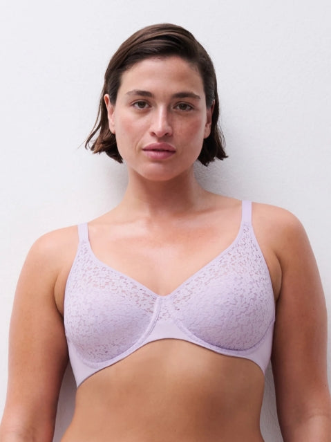 Chantelle Easy Feel Norah Lace Full Cup Bra - Mauve - C13F10 027