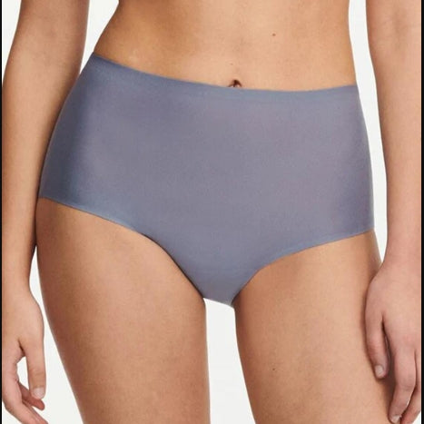 Chantelle SoftStretch High Waisted Brief - O/S - Dusty Blue  - C26470