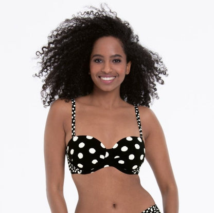 Rosa Faia Catalina Summer Dot Bikini Top - Size 8 / Cup D - M3 8800-1